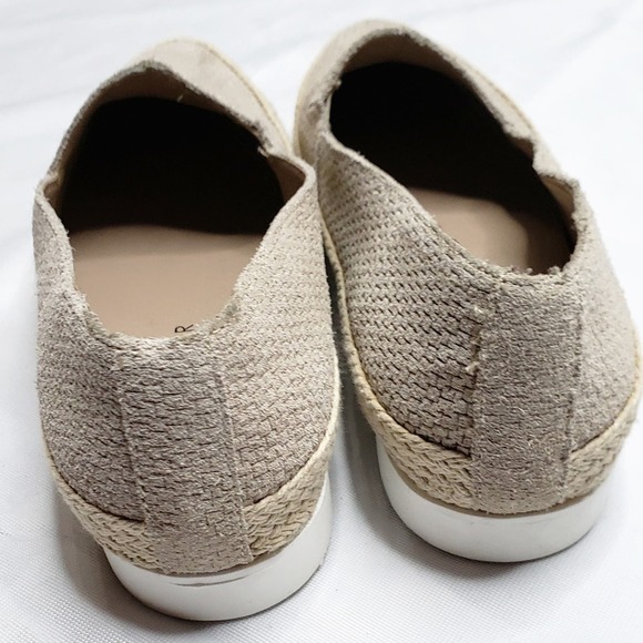 Donald J Pliner Paryn Slip On Loafers Leather Tan Espadrille Size 6 Women's - Picture 6 of 9